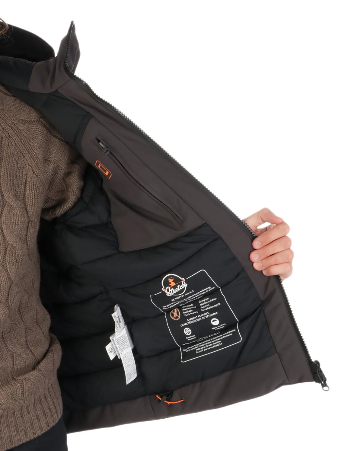 Save the duck | Piumino Uomo Sabal in Nylon Stretch>Uomo Giubbotti E Piumini