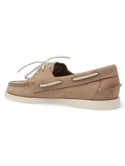 Sebago | Scarpe Uomo Docksides Portland Nubuck>Uomo Scarpe Stringate