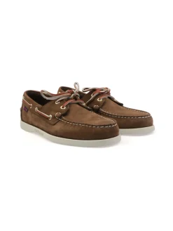 Sebago | Scarpe Uomo Docksides Portland Nubuck>Uomo Scarpe Stringate