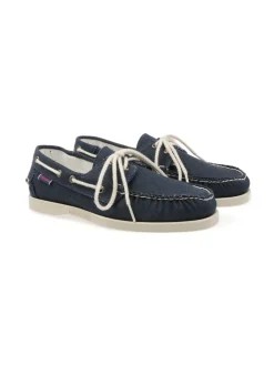 Sebago | Scarpe Uomo Portland Washed Canvas>Uomo Scarpe Stringate