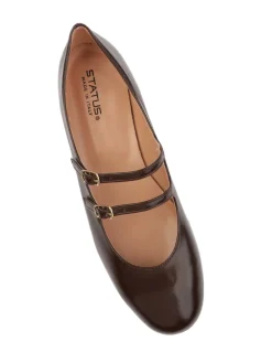 Status | Ballerine Donna in Pelle con Fibbie><noscript><img width=