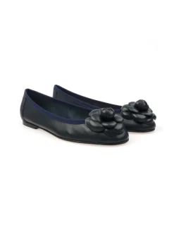 Status | Ballerine Donna in Pelle con Fiore>Donna Ballerine E Mocassini