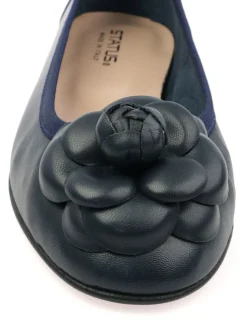 Status | Ballerine Donna in Pelle con Fiore><noscript><img width=