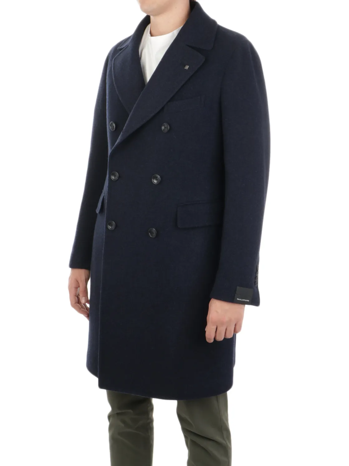 Tagliatore | Cappotto Doppiopetto Uomo in Lana e Cashmere>Uomo Cappotti E Trench