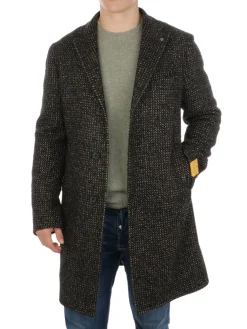 Tagliatore | Cappotto Uomo Spigato in Lana><noscript><img width=