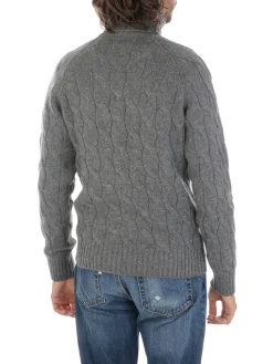 Tagliatore | Dolcevita Uomo a Treccia>Uomo Maglie