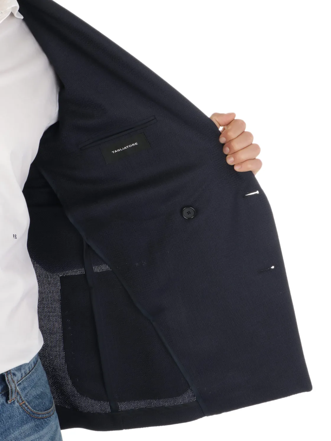 Tagliatore | Giacca Uomo Doppiopetto in Lana>Uomo Blazer E Giacche