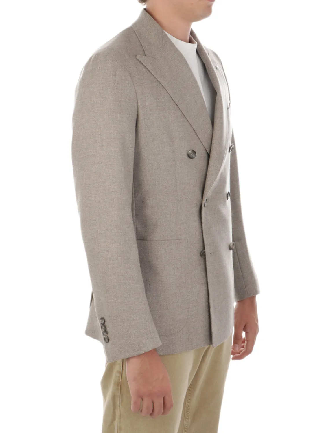 Tagliatore | Giacca Uomo Doppiopetto in Lana e Cashmere>Uomo Blazer E Giacche