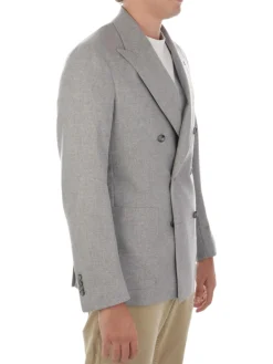 Tagliatore | Giacca Uomo Doppiopetto in Lana e Cashmere>Uomo Blazer E Giacche