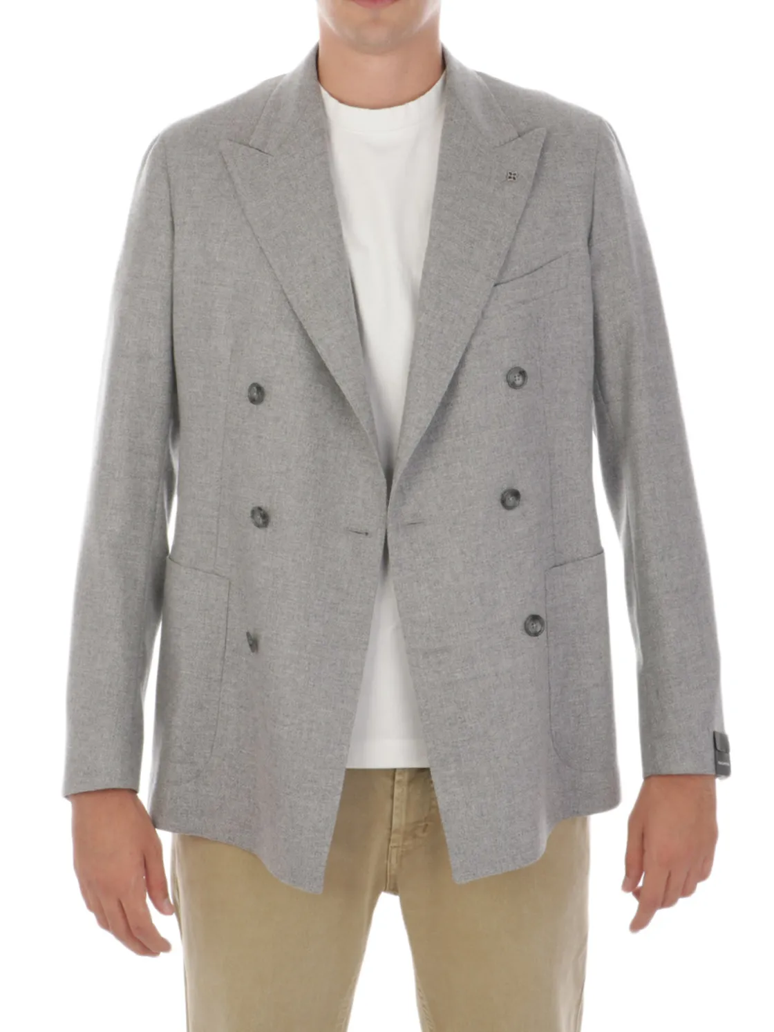 Tagliatore | Giacca Uomo Doppiopetto in Lana e Cashmere>Uomo Blazer E Giacche