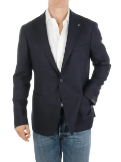 Tagliatore | Giacca Uomo in Lana Occhio di Pernice>Uomo Blazer E Giacche