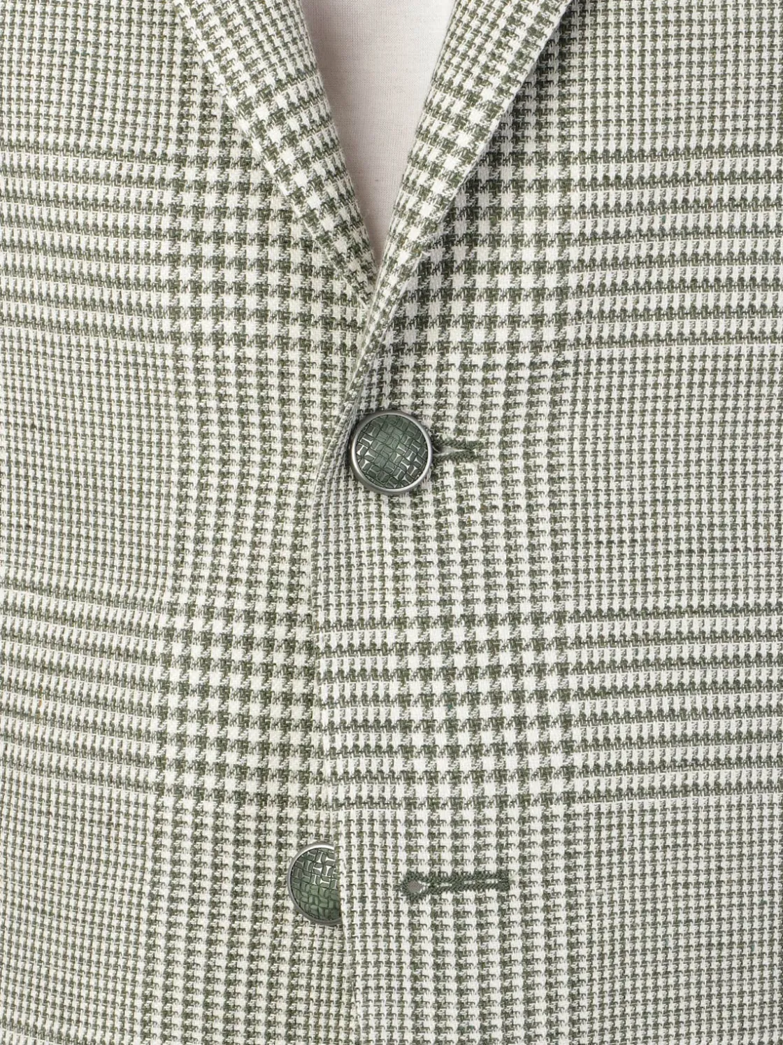 Tagliatore | Giacca Uomo in Lino Principe di Galles>Uomo Blazer E Giacche
