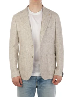 Tagliatore | Giacca Uomo in Viscosa e Lino><noscript><img width=