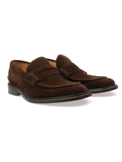 Tricker's | Mocassini Uomo James in Suede>Uomo Mocassini
