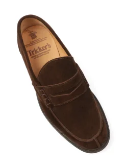 Tricker's | Mocassini Uomo James in Suede><noscript><img width=