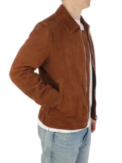 Valstar | Gordon Military Jacket in Suede>Uomo Giubbotti E Piumini