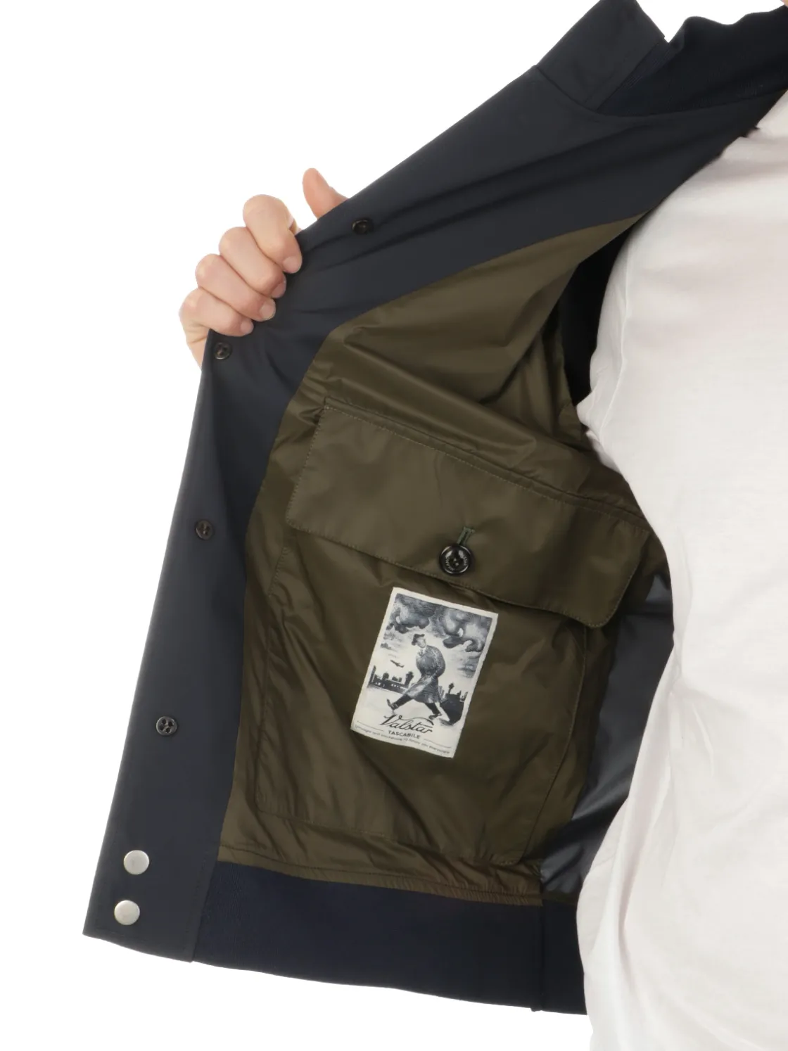 Valstar | ino Pocketable in Tessuto Impermeabile>Uomo Giubbotti E Piumini