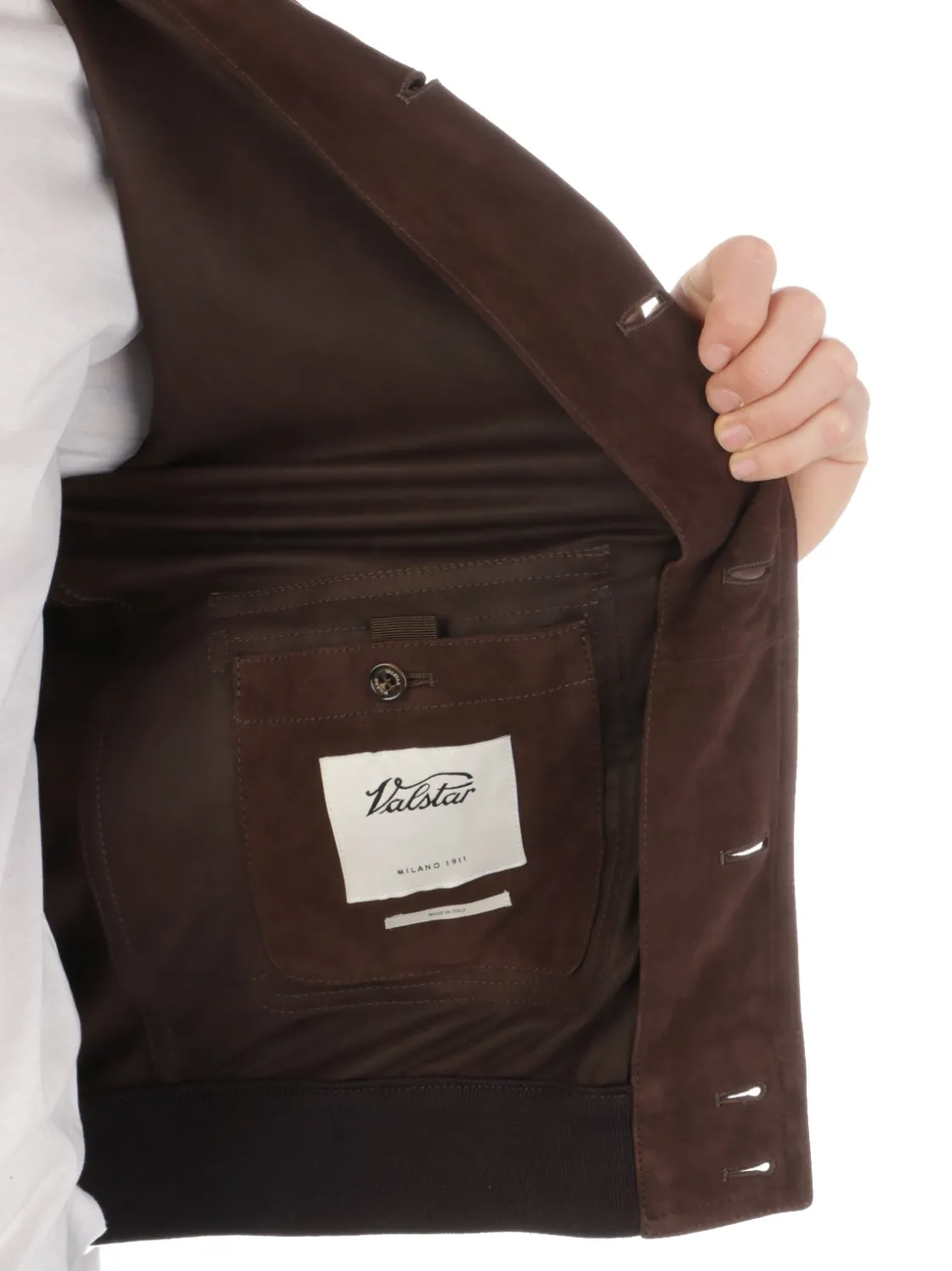 Valstar | ino Sfoderato in Suede>Uomo Giubbotti E Piumini