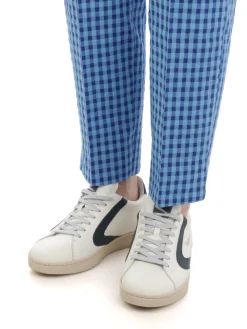 Via Masini 80 | Pantaloni Donna Vichy in Cotone><noscript><img width=