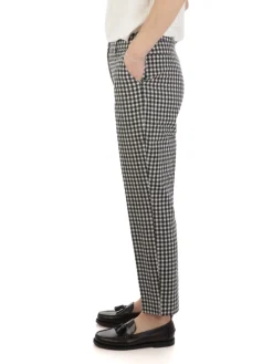 Via Masini 80 | Pantaloni Donna Vichy in Cotone>Donna Pantaloni