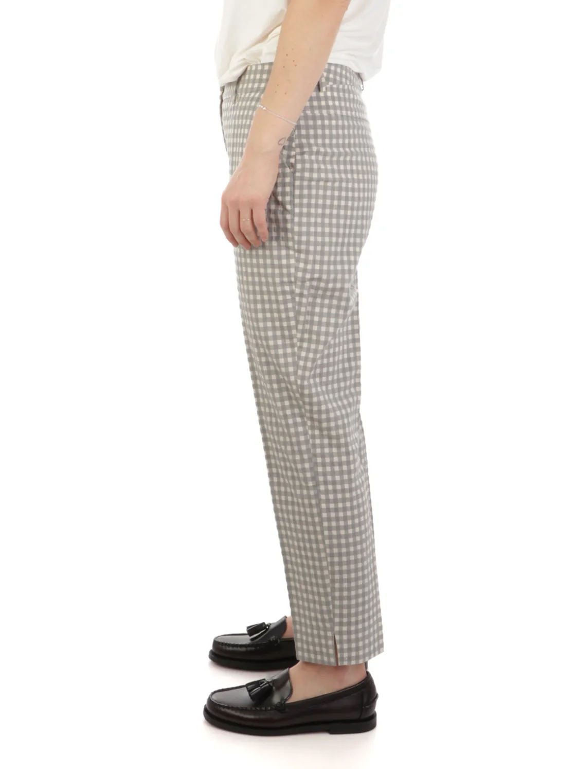 Via Masini 80 | Pantaloni Donna Vichy in Cotone>Donna Pantaloni
