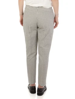 Via Masini 80 | Pantaloni Donna Vichy in Cotone>Donna Pantaloni