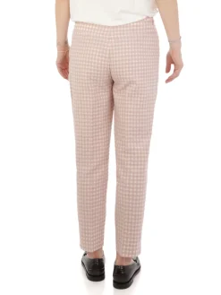 Via Masini 80 | Pantaloni Donna Vichy in Cotone>Donna Pantaloni