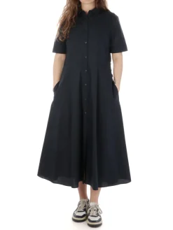 Woolrich | Abito Lungo Donna in Cotone><noscript><img width=