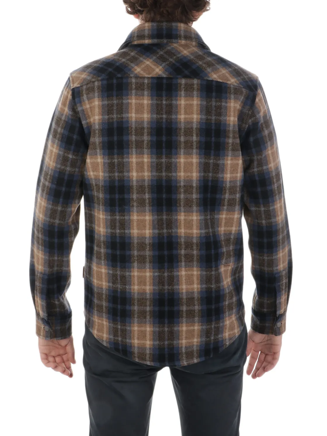 Woolrich | Alaskan Overshirt Uomo in Lana>Uomo Giubbotti E Piumini