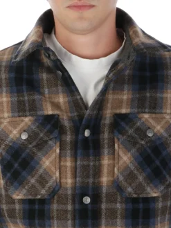 Woolrich | Alaskan Overshirt Uomo in Lana><noscript><img width=
