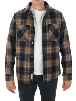 Woolrich | Alaskan Overshirt Uomo in Lana><noscript><img width=