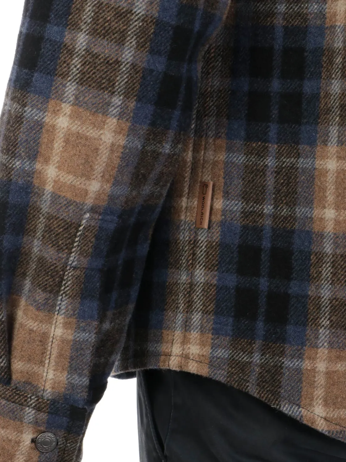 Woolrich | Alaskan Overshirt Uomo in Lana>Uomo Giubbotti E Piumini