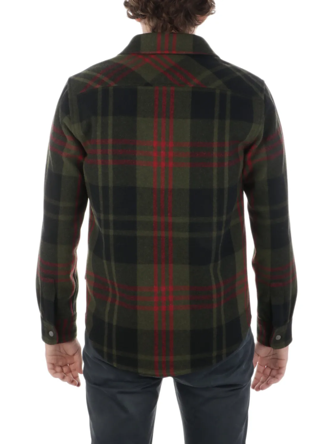 Woolrich | Alaskan Overshirt Uomo in Lana>Uomo Giubbotti E Piumini