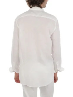 Woolrich | Camicia Uomo in Lino>Uomo Camicie