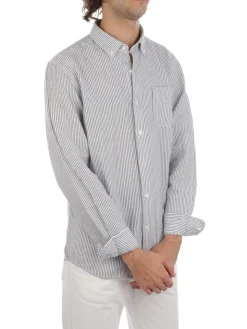 Woolrich | Camicia Uomo in Lino e Cotone>Uomo Camicie