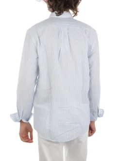 Woolrich | Camicia Uomo in Lino e Cotone><noscript><img width=