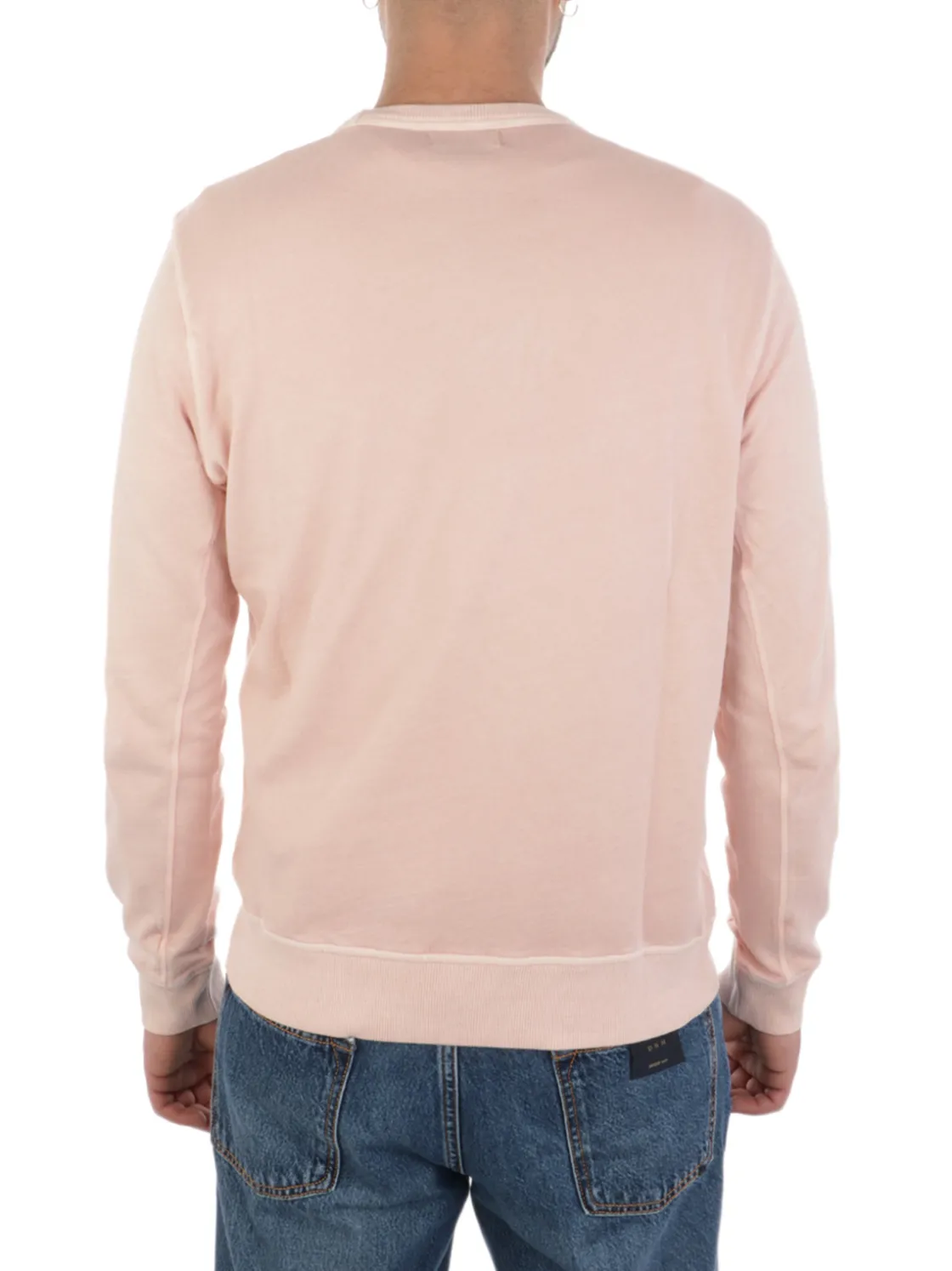 Woolrich | Felpa Uomo in Cotone Tinto in Capo>Uomo Felpe
