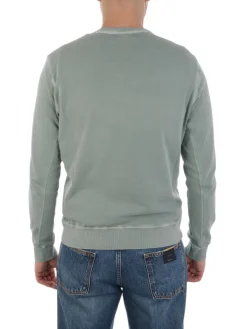 Woolrich | Felpa Uomo in Cotone Tinto in Capo>Uomo Felpe