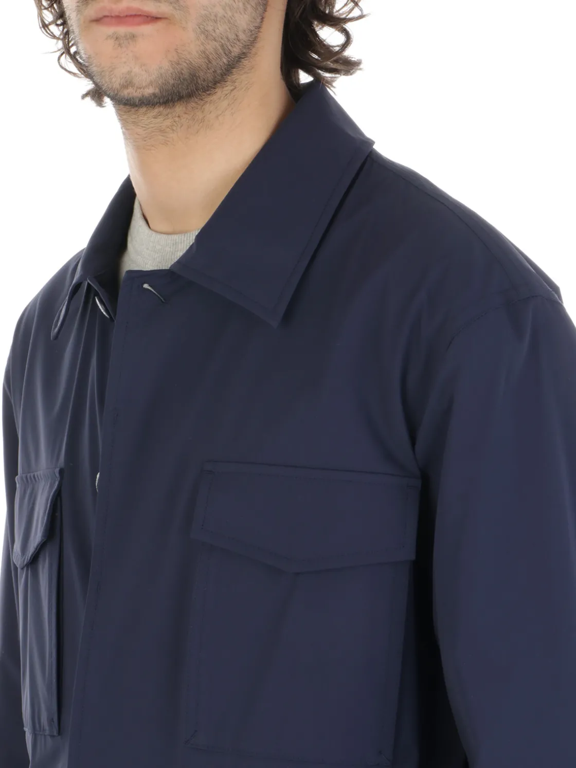 Woolrich | Field Jacket Uomo in Nylon Opaco>Uomo Giubbotti E Piumini