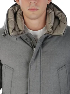 Woolrich | Parka Uomo Luxe in Tessuto Loro Piana><noscript><img width=