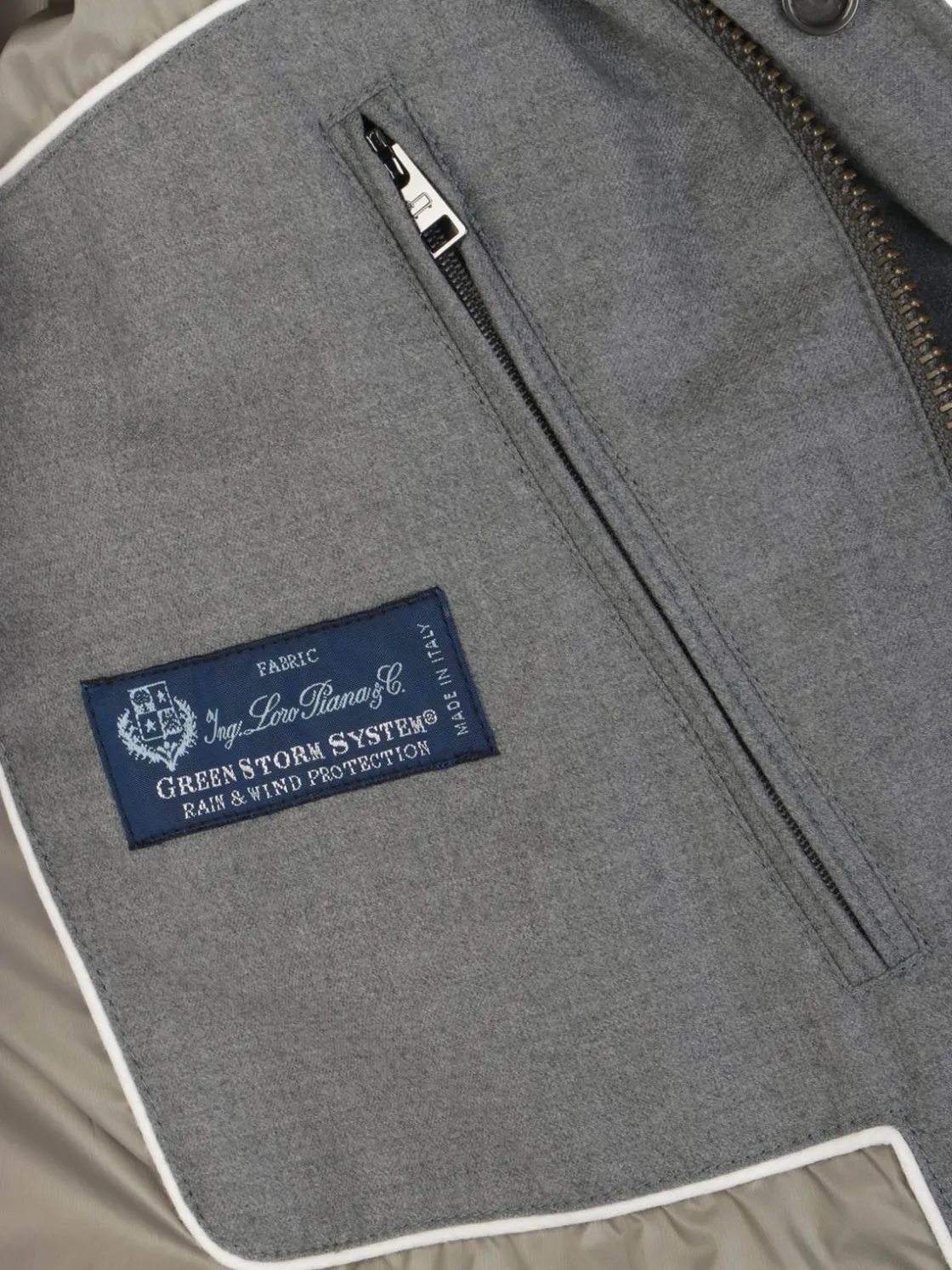 Woolrich | Parka Uomo Luxe in Tessuto Loro Piana>Uomo Giubbotti E Piumini
