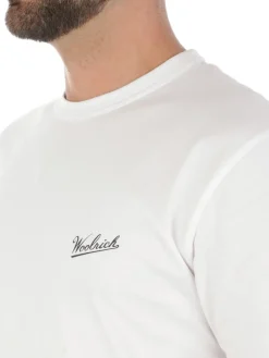 Woolrich | T-Shirt Uomo Logo in Cotone><noscript><img width=
