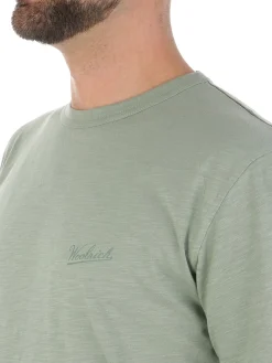 Woolrich | T-Shirt Uomo Slub in Cotone><noscript><img width=
