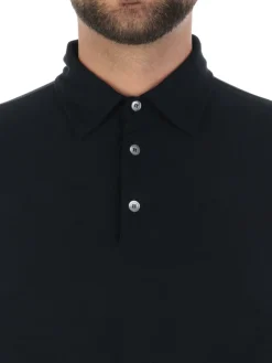 Zanone | Polo Uomo Manica Lunga in Cotone><noscript><img width=