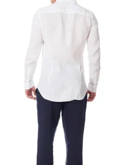 Zeybra | Camicia Uomo In Lino><noscript><img width=