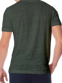 Zeybra | T-shirt Uomo In Lino>Uomo T-Shirts