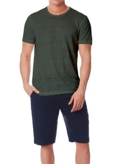 Zeybra | T-shirt Uomo In Lino>Uomo T-Shirts