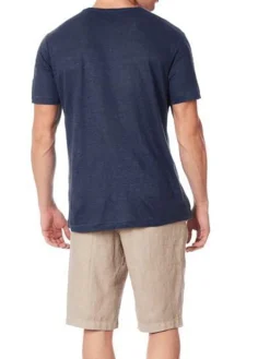 Zeybra | T-shirt Uomo In Lino><noscript><img width=